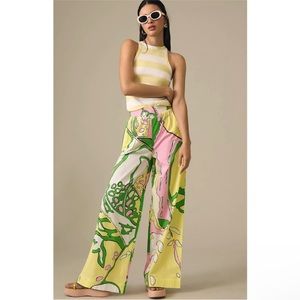 NWOT Anthropologie S/W/F V-Front Straight Trouser (S)